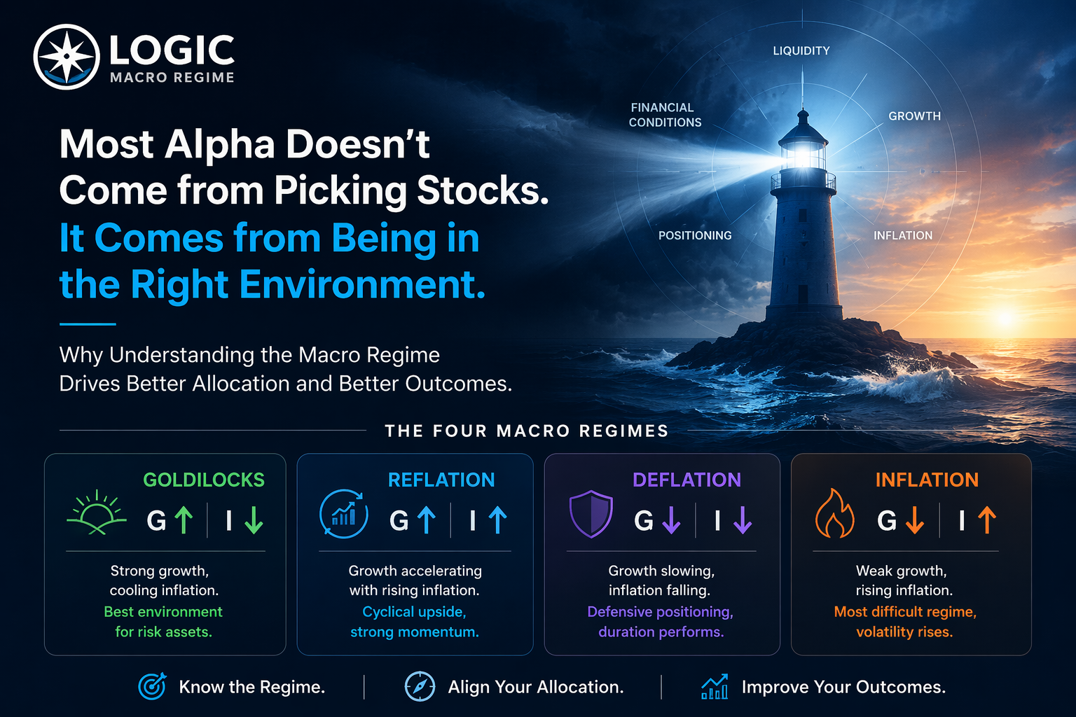 Systematic macro indicators and market regime shifts illustration